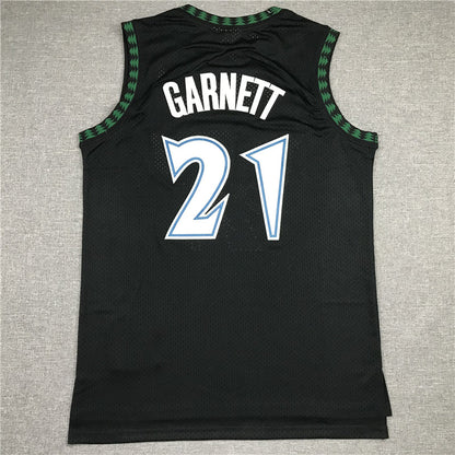 Men's Minnesota Timberwolves Kevin Garnett #21 Hardwood Classics Swingman Jerseys
