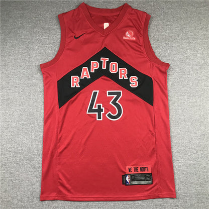Men's Toronto Raptors Pascal Siakam Red 2021/22 Diamond Swingman Jerseys