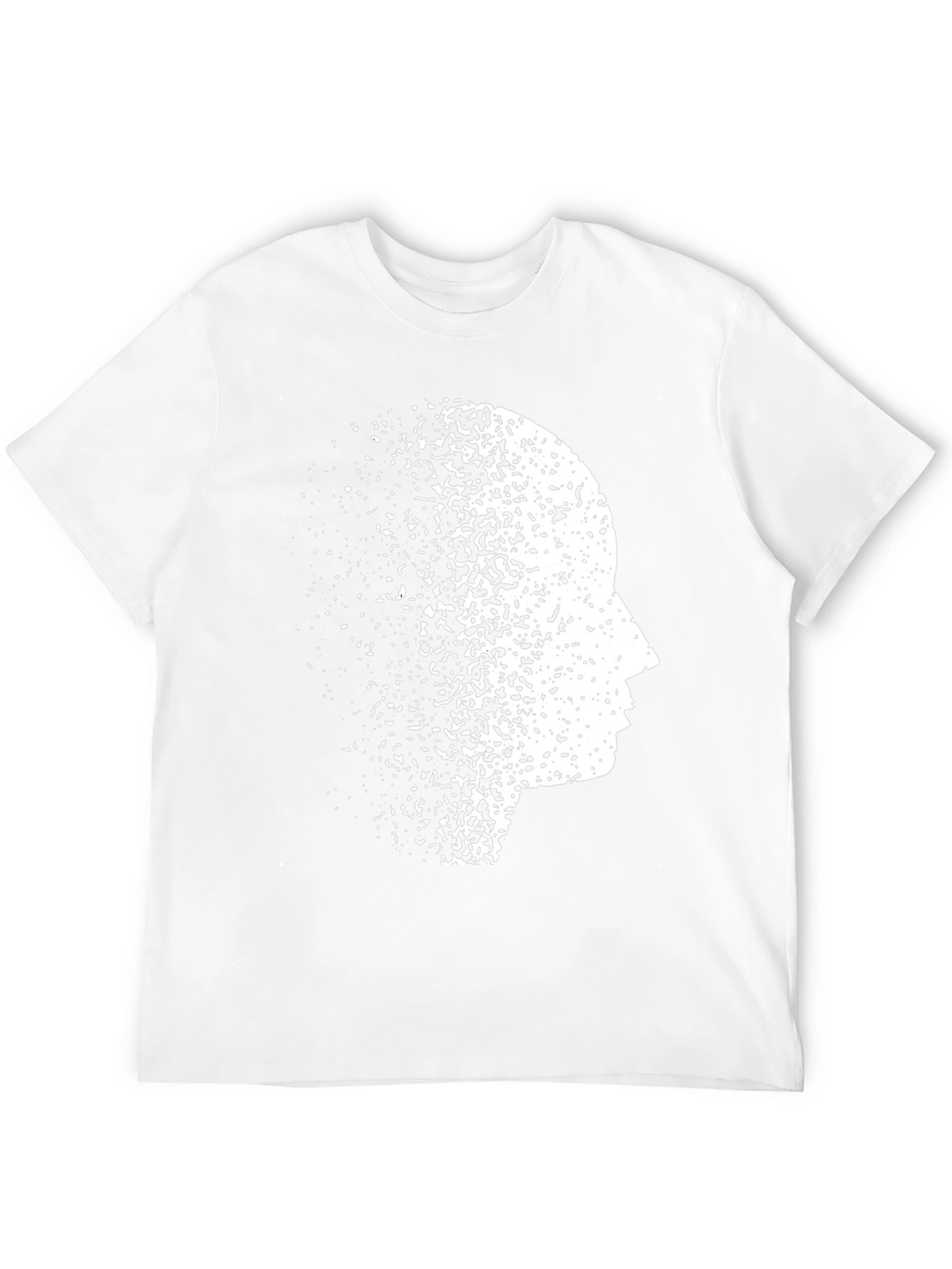 Mind Dissolve Graphic Tee - Black Casual T-Shirt
