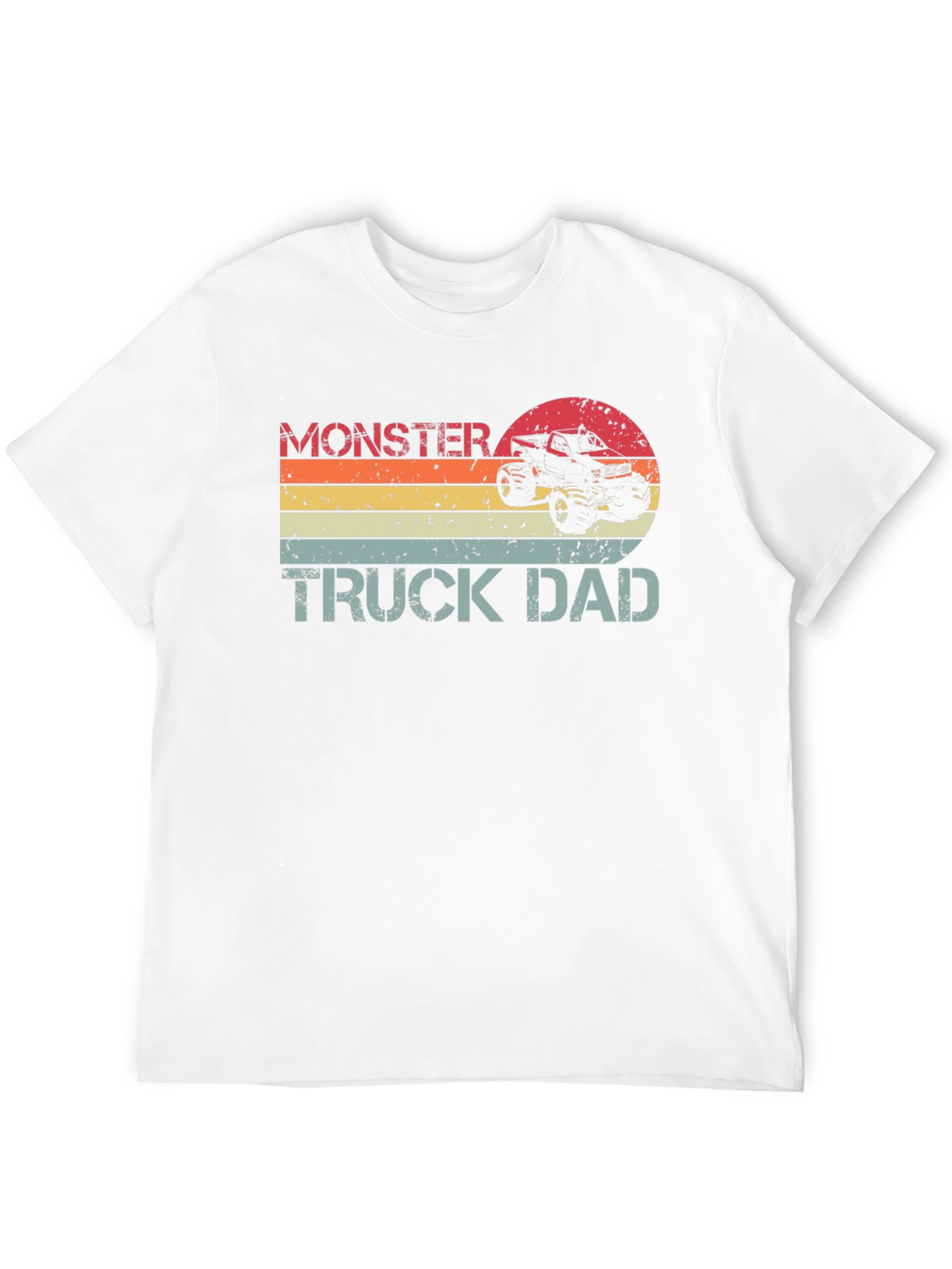 Monster Truck Dad T-Shirt - Black Tee