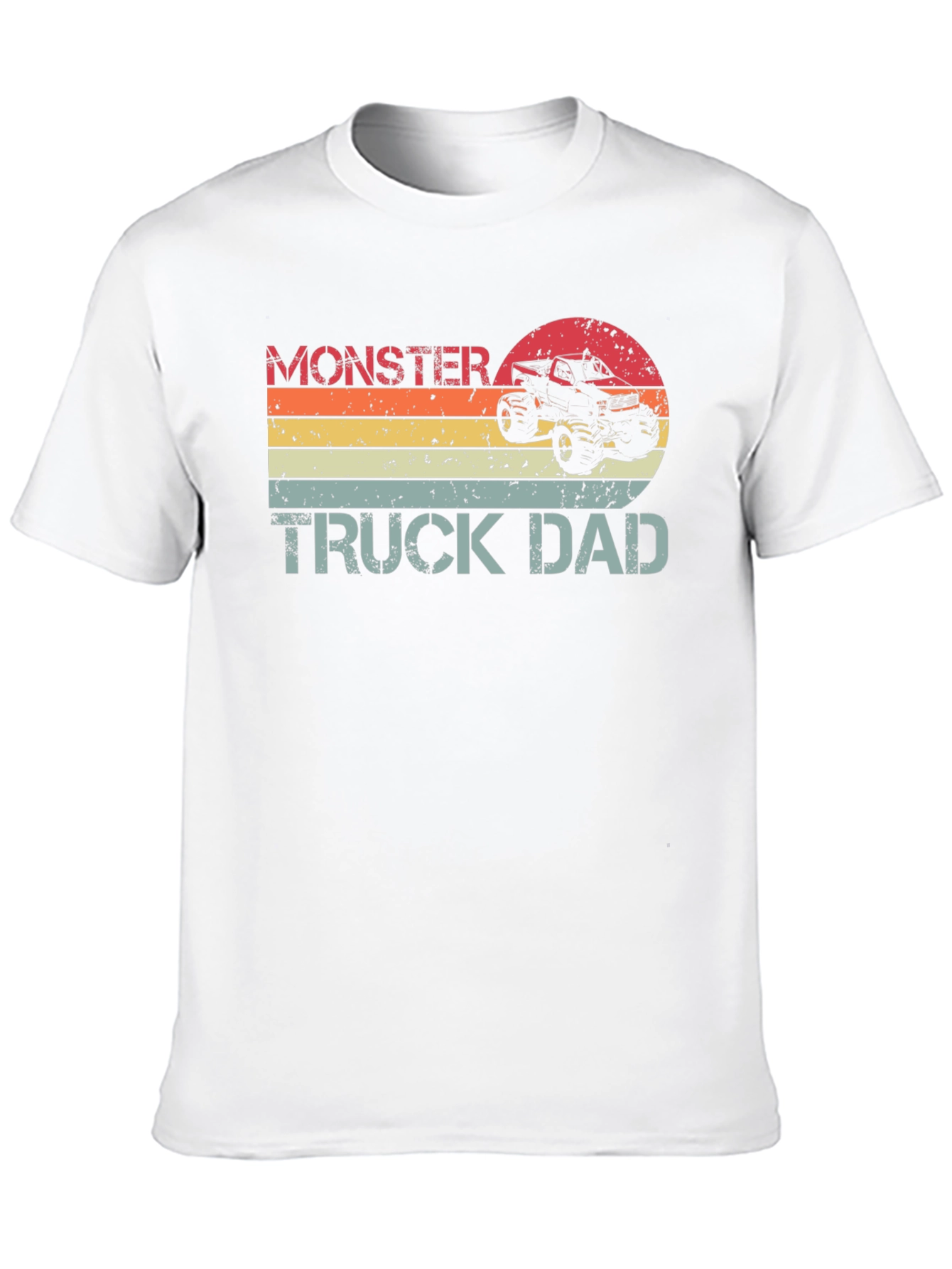 Monster Truck Dad T-Shirt - Black Tee