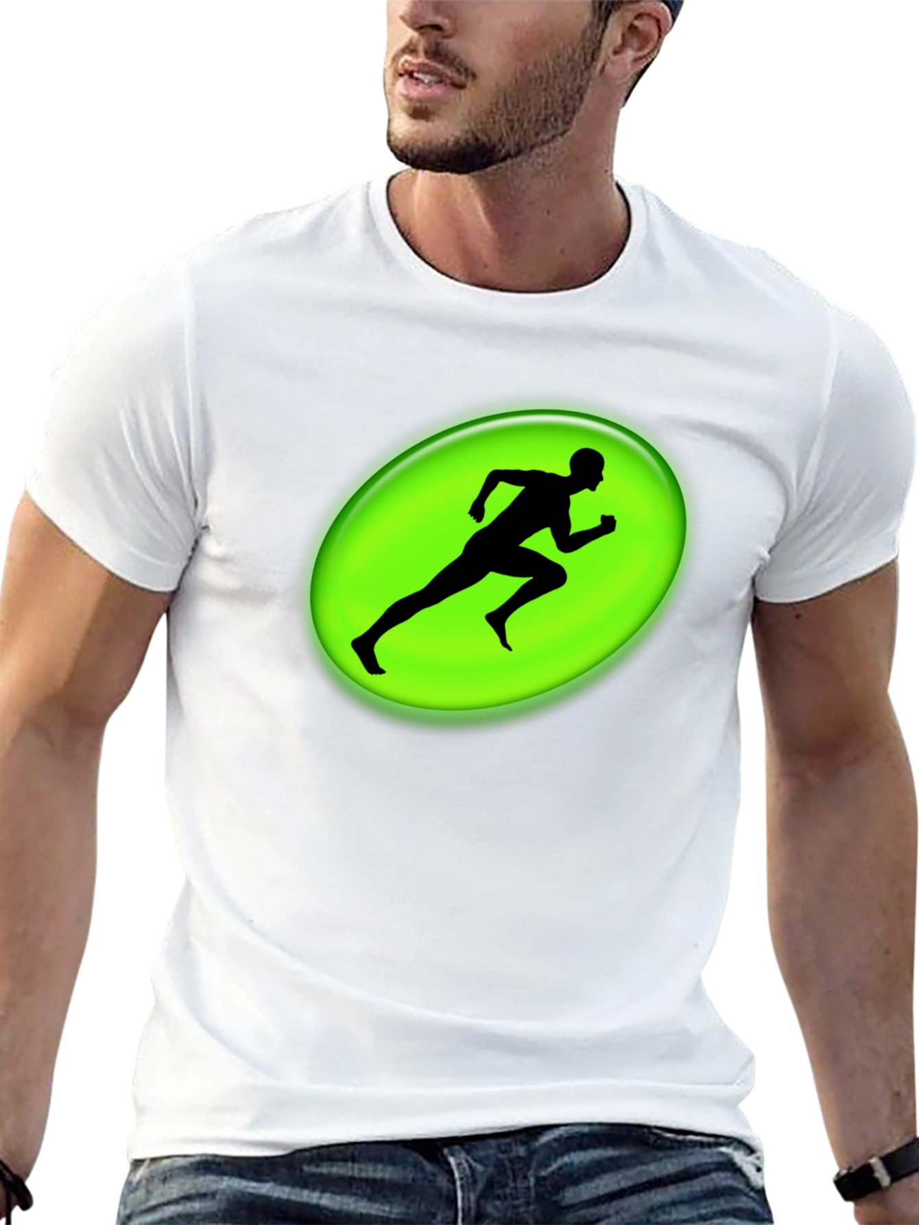 Runner Silhouette Graphic Tee