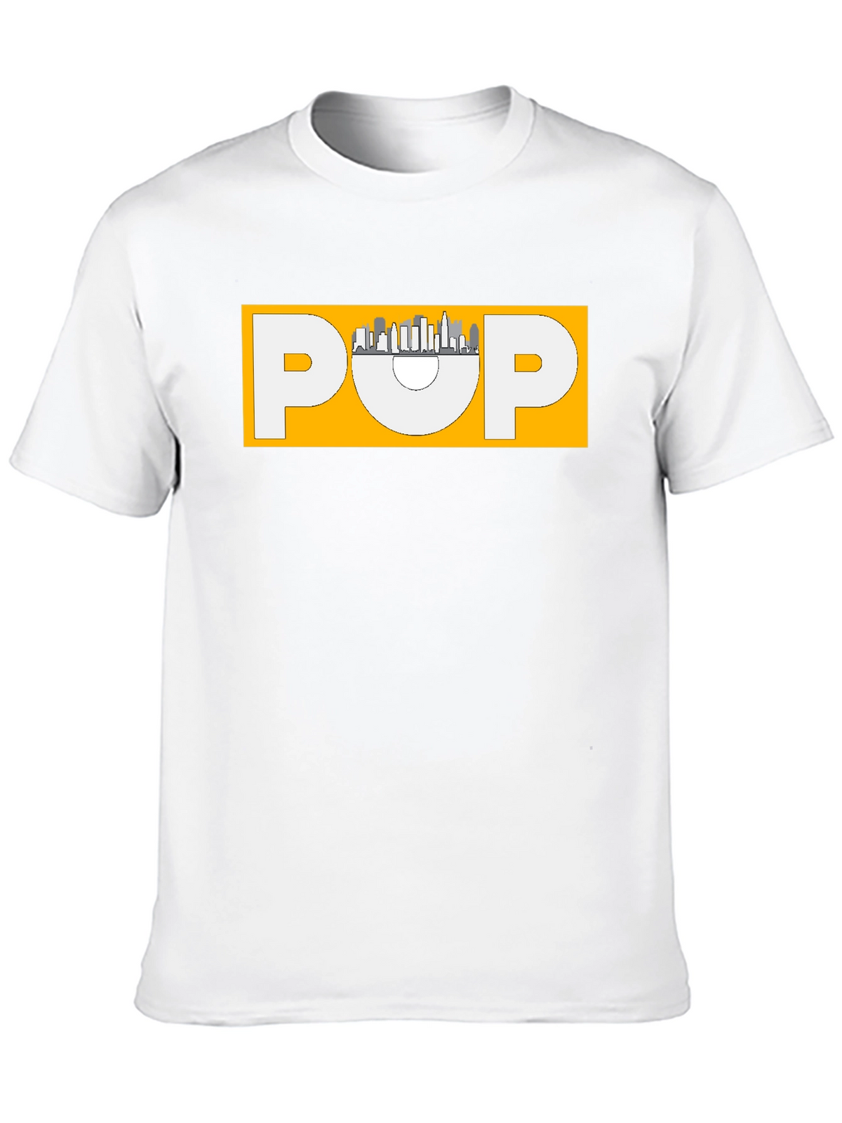 Stylish Black POP Graphic T-Shirt