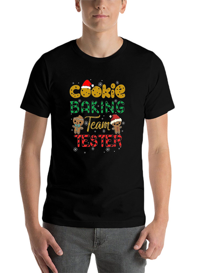 Cookie Baking Team Tester Christmas Holiday T-Shirt
