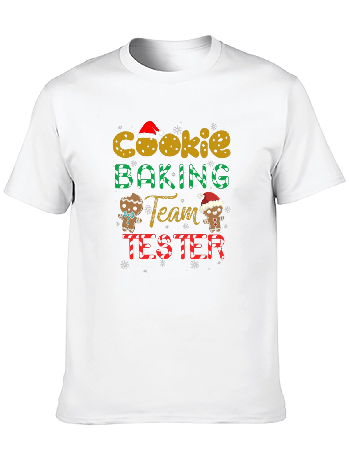 Cookie Baking Team Tester Christmas Holiday T-Shirt