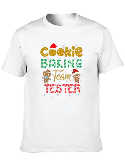 Cookie Baking Team Tester Christmas Holiday T-Shirt