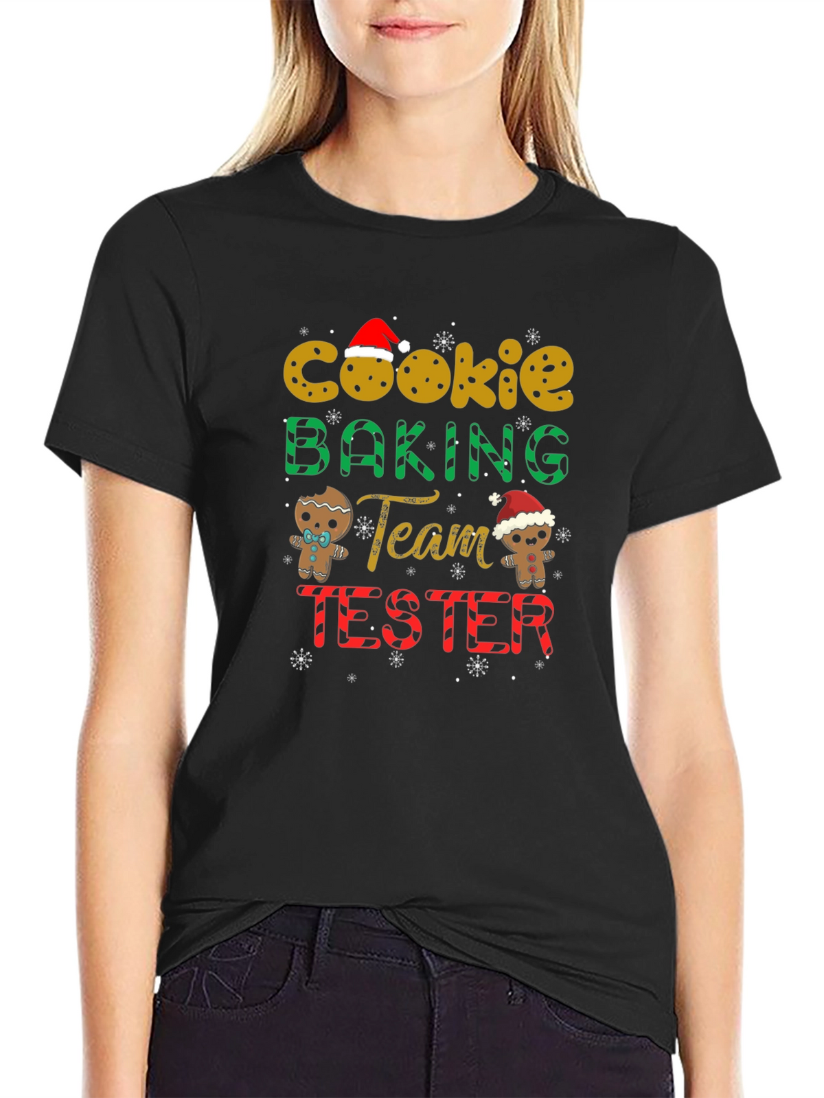Cookie Baking Team Tester Christmas Holiday T-Shirt