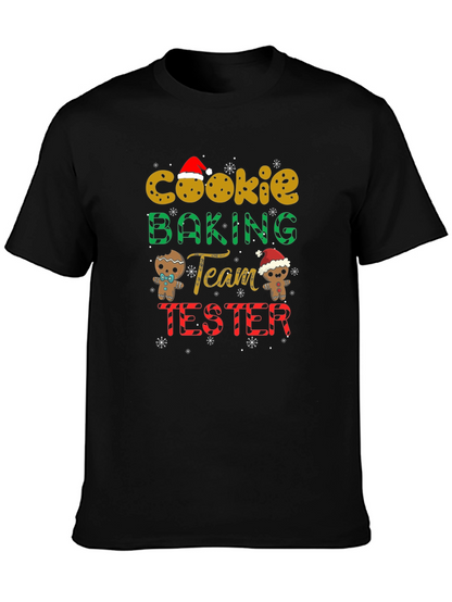 Cookie Baking Team Tester Christmas Holiday T-Shirt