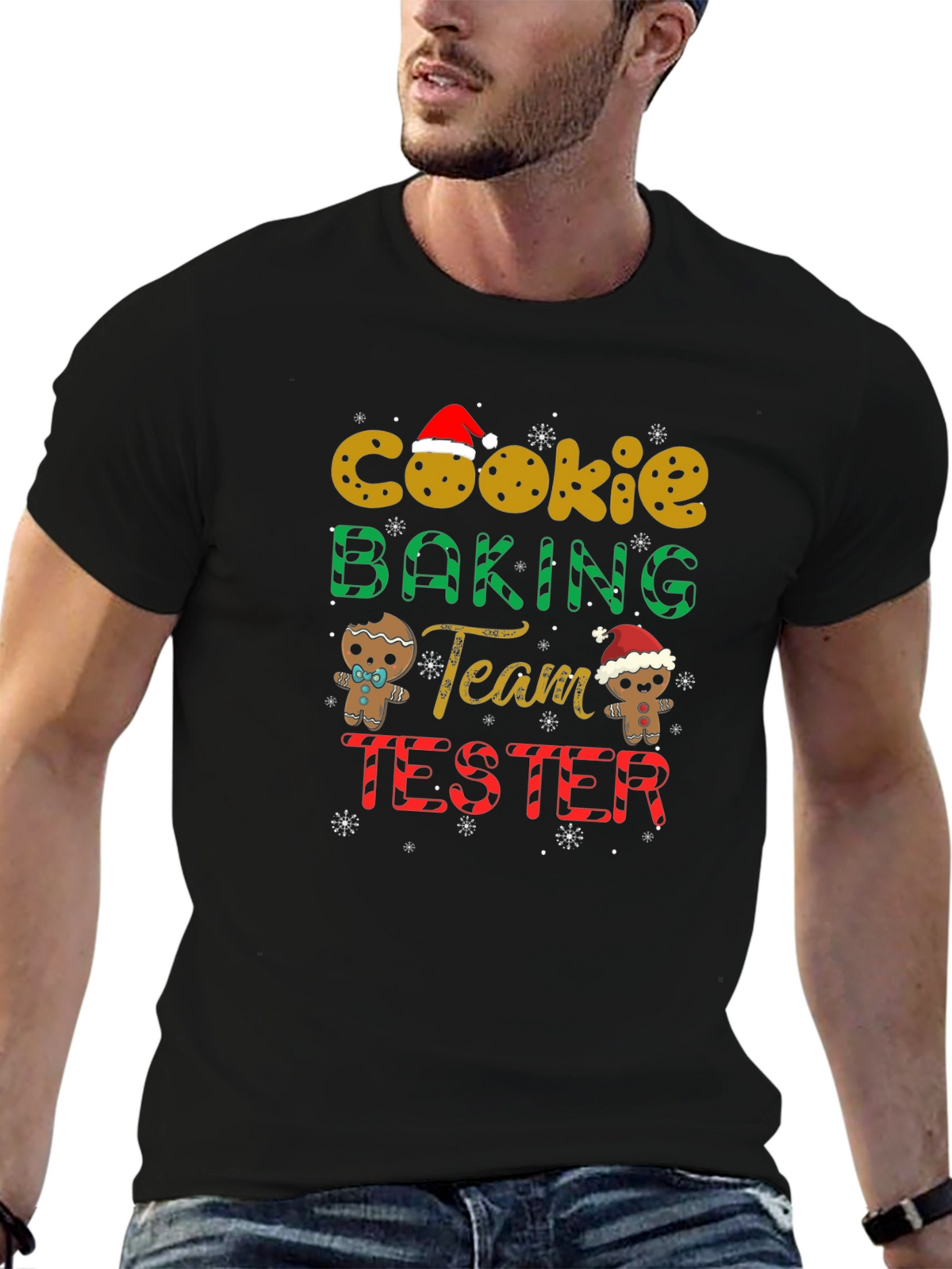 Cookie Baking Team Tester Christmas Holiday T-Shirt