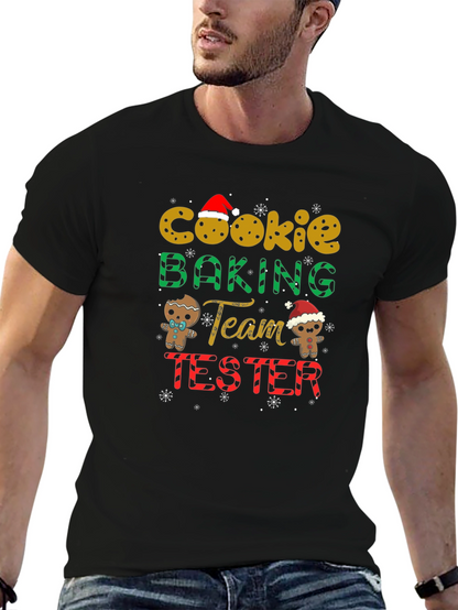 Cookie Baking Team Tester Christmas Holiday T-Shirt