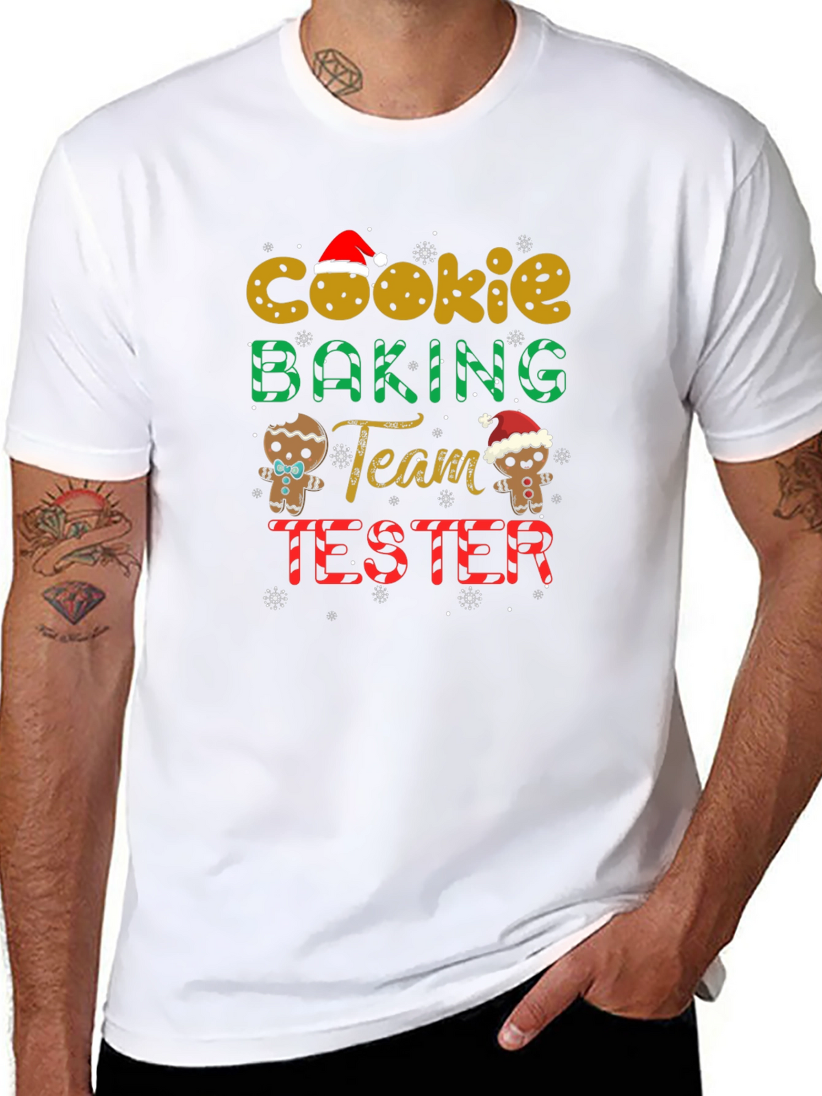 Cookie Baking Team Tester Christmas Holiday T-Shirt