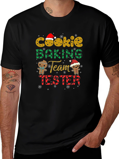 Cookie Baking Team Tester Christmas Holiday T-Shirt