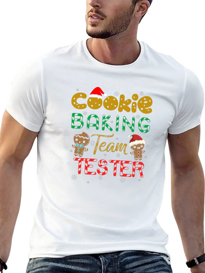 Cookie Baking Team Tester Christmas Holiday T-Shirt