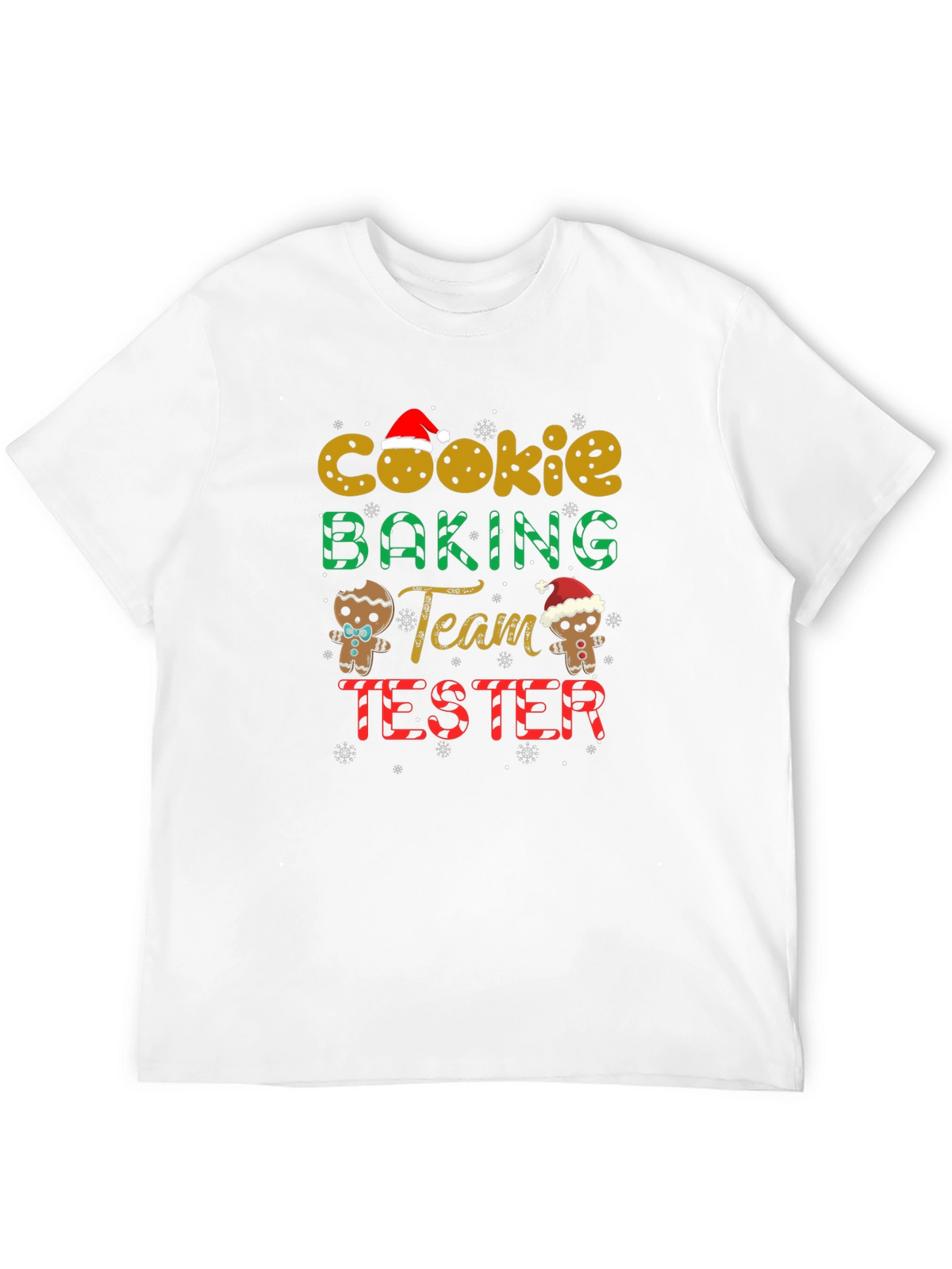 Cookie Baking Team Tester Christmas Holiday T-Shirt
