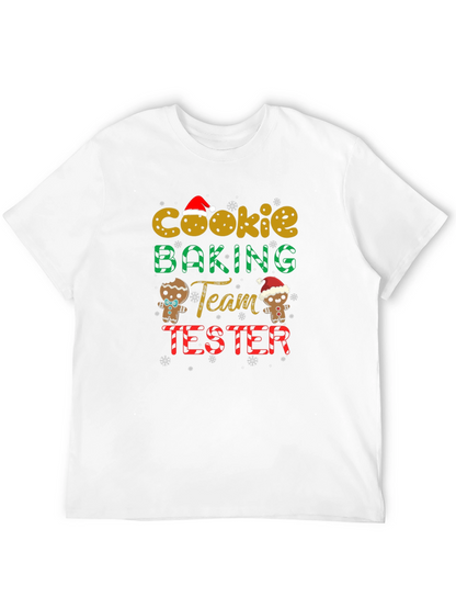 Cookie Baking Team Tester Christmas Holiday T-Shirt