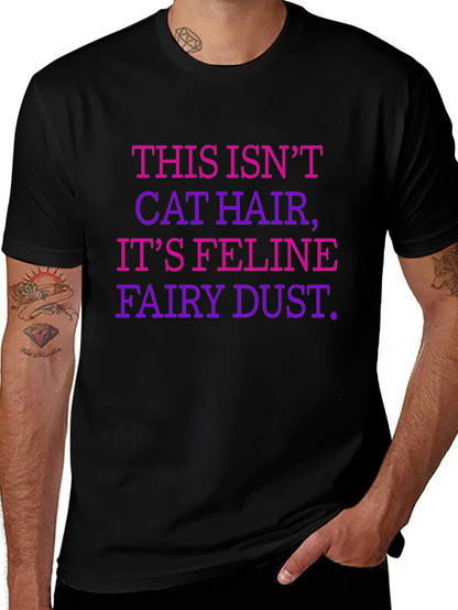 Feline Fairy Dust T-Shirt - Cat Lover Apparel