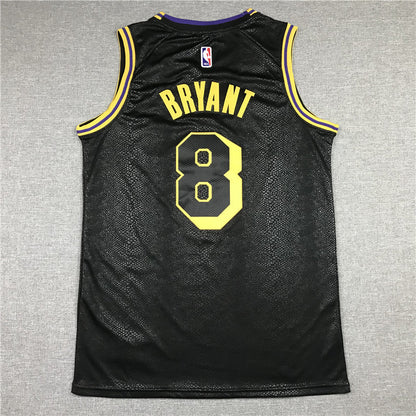 Men's Los Angeles Lakers Kobe Bryant #8 Black Swingman Player Jerseys