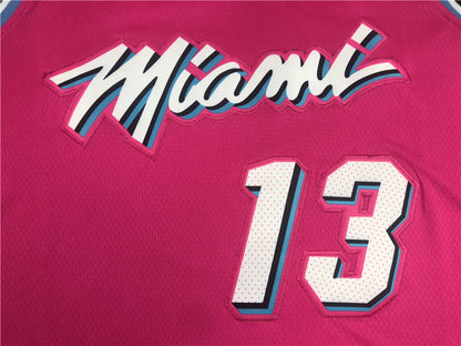 Men's Miami Heat Bam Adebayo #13 Pink Swingman Player Jerseys