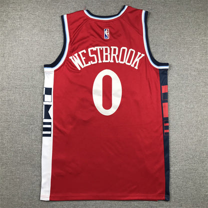 Men's LA Clippers Russell Westbrook #0 Red Swingman Player Jerseys