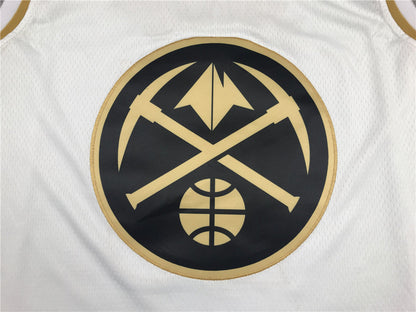 Men's Denver Nuggets Nikola Jokic #15 White Swingman Player Jerseys