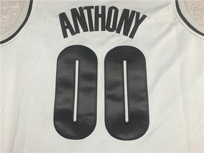 Men's Portland Trail Blazers Carmelo Anthony Gray Swingman Player Jerseys
