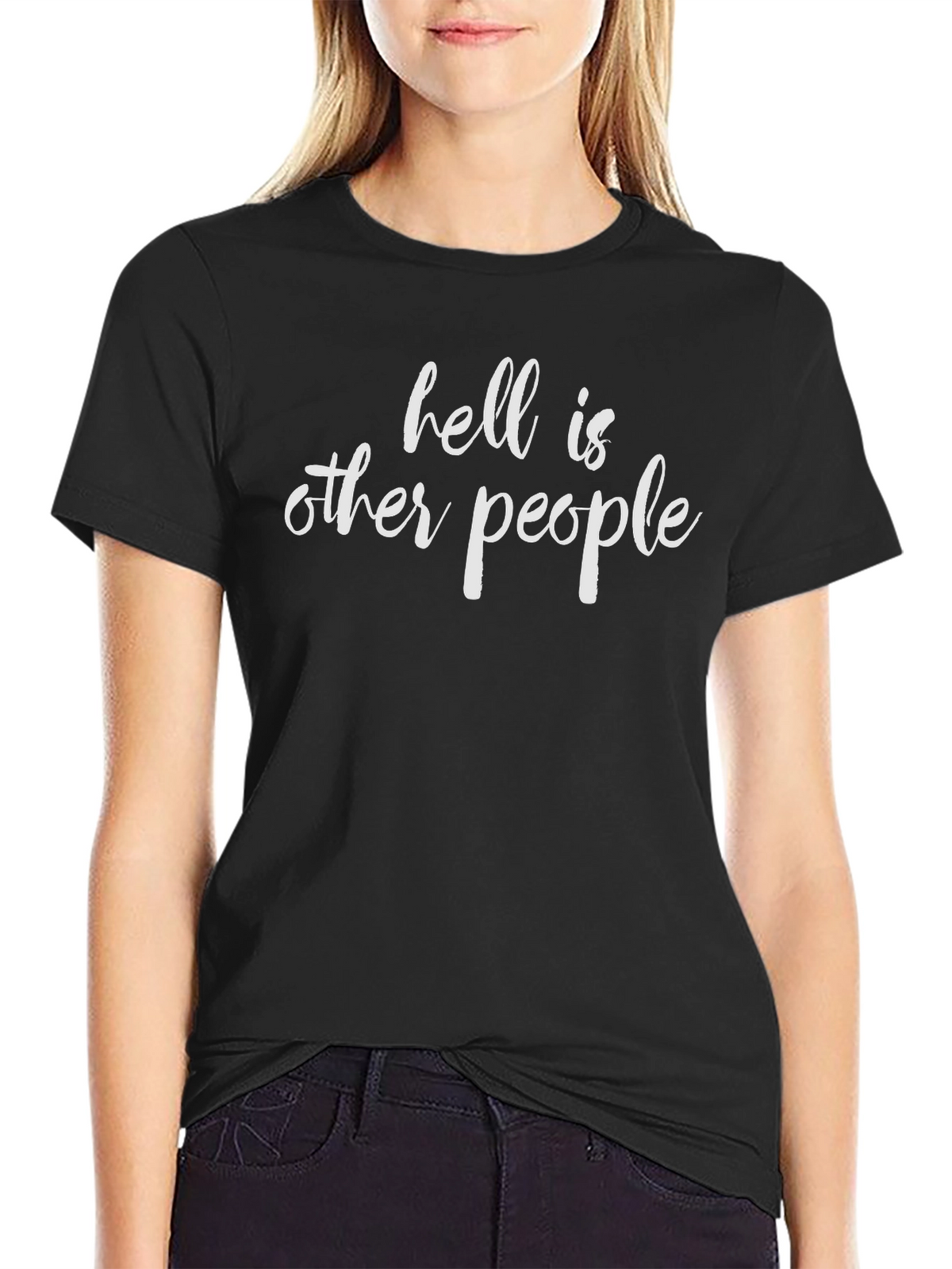 Hell is Other People Graphic T-Shirt