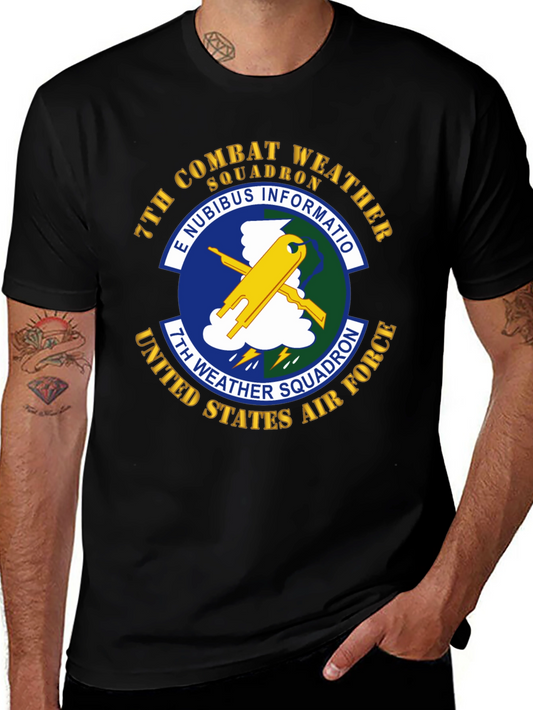 7th Combat Weather Squadron T-Shirt - United States Air Force
