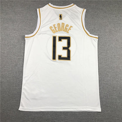 Men's LA Clippers Paul George #13 White Swingman Player Jerseys