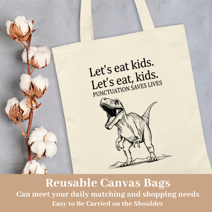 Black Cat Floral Book Canvas Tote | Literary Cat Lover School & Commute Large Bag