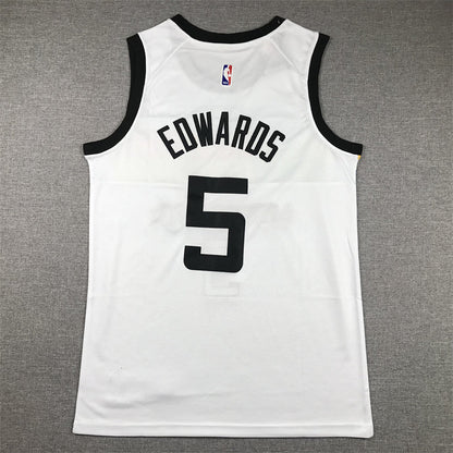 Men's Minnesota Timberwolves Kyle Anderson #5 White 2022/23 Swingman Jerseys - City Edition