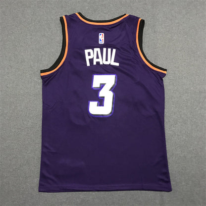 Men's Phoenix Suns Chris Paul #3 Purple Swingman Jerseys - Classic Edition