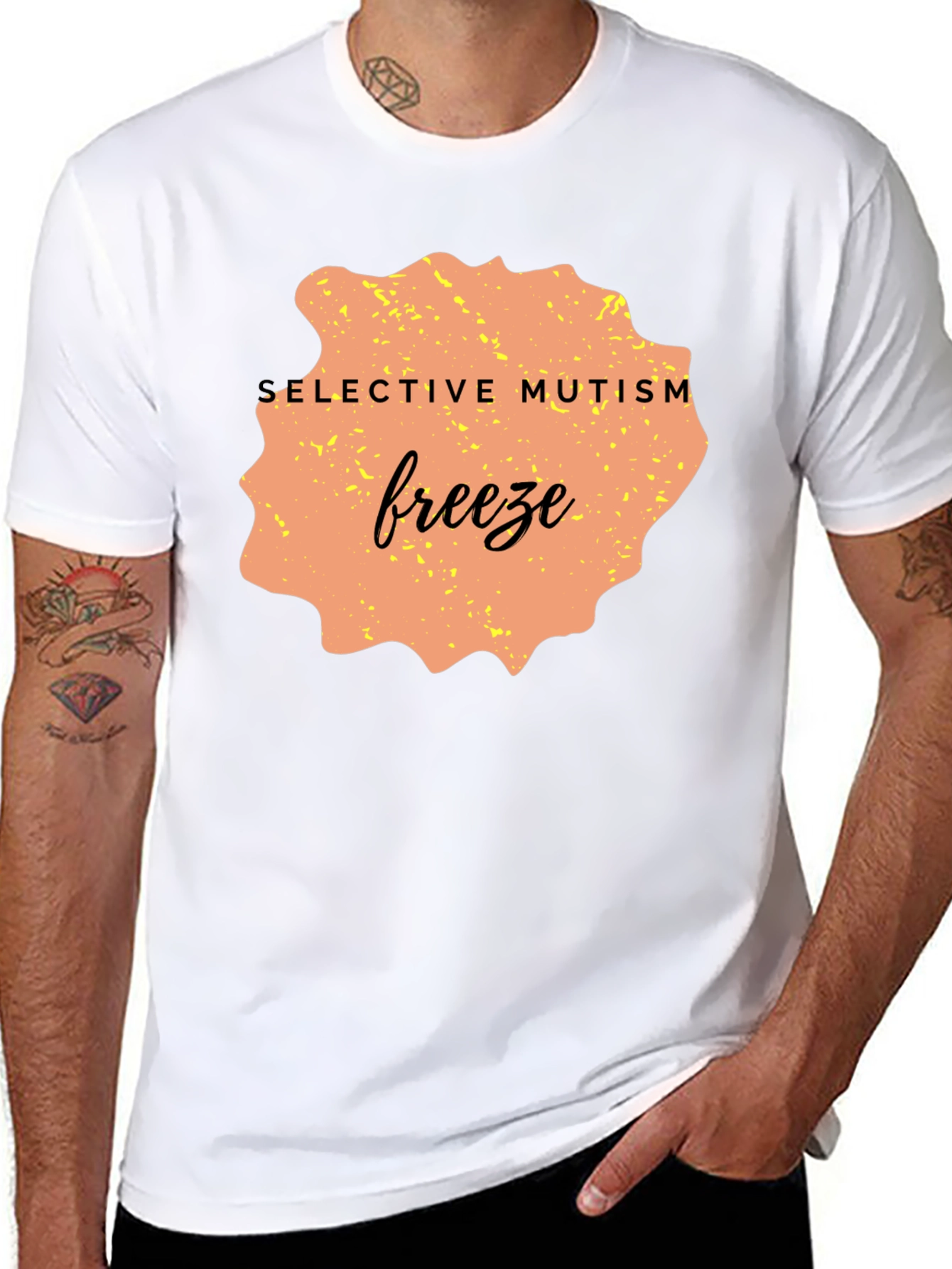 Selective Mutism Freeze Awareness T-Shirt