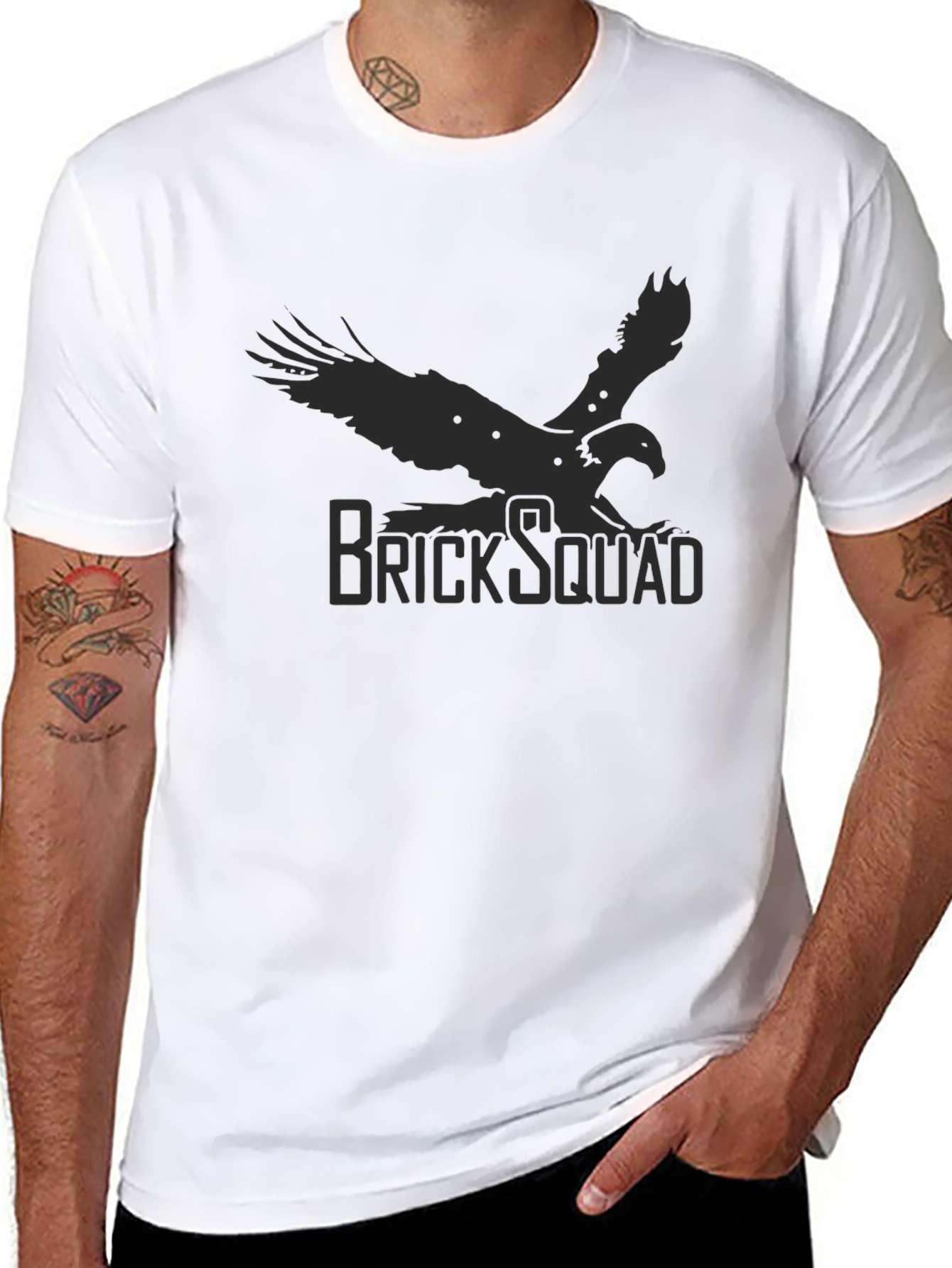 Brick Squad Tee - Eagle Logo T-Shirt