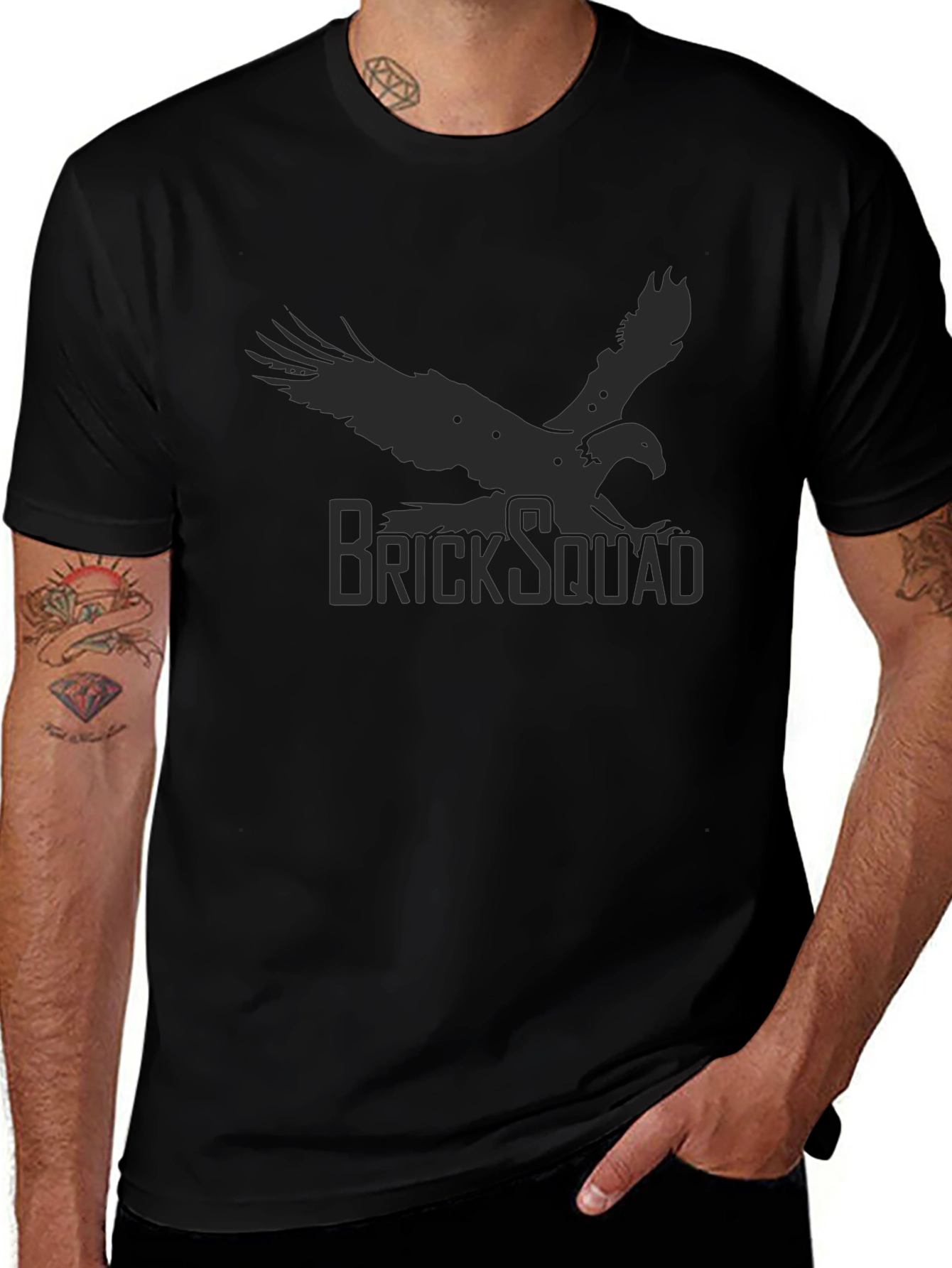Brick Squad Tee - Eagle Logo T-Shirt