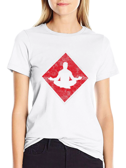 Meditate Zen Yoga T-Shirt - Mens Black Tee