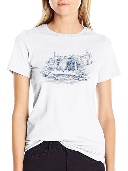 Mens Black Graphic T-Shirt