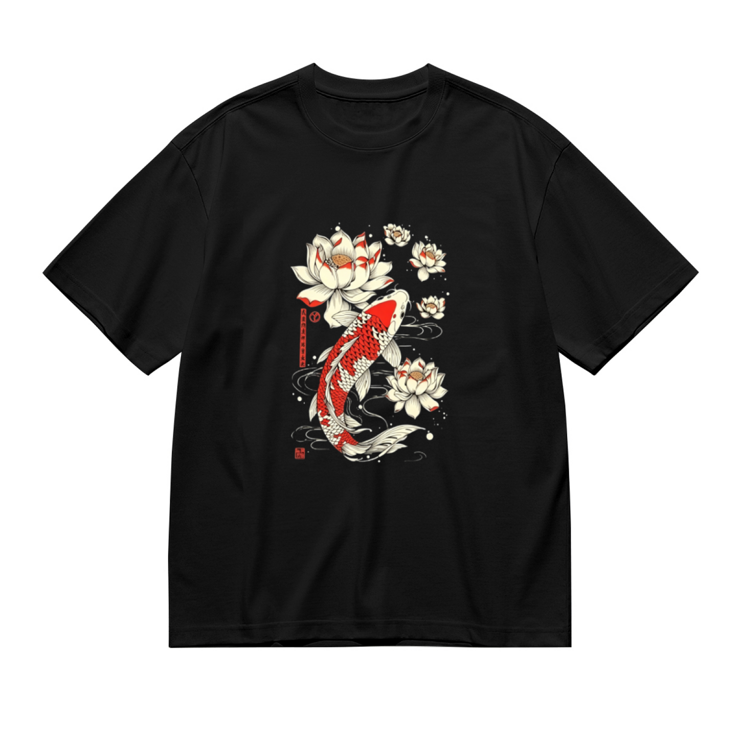 Tiny Ocean Turtle Pocket Print Beach Casual Tee
