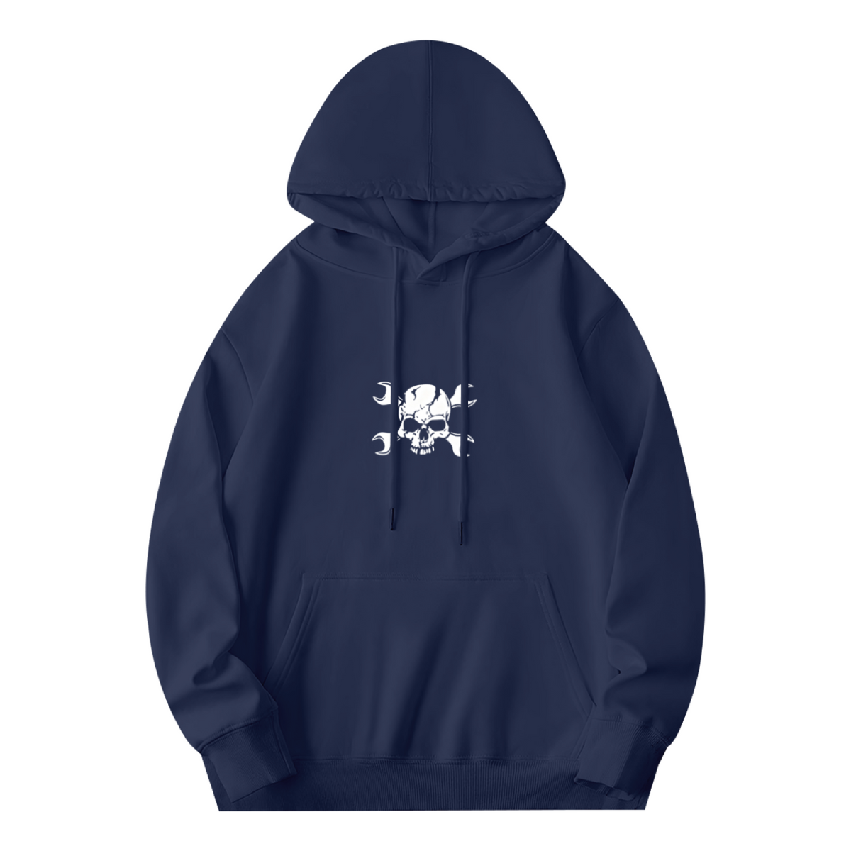Mechanic Skull & Wrench Cool Graphic Hoodie