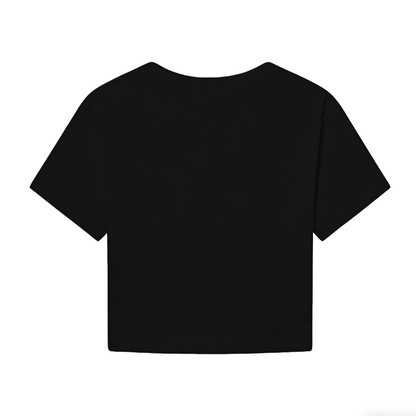 NOPE Not Today Vintage Distressed Black Crop Top ¨C Sassy Anti-Mood Statement Women Tee