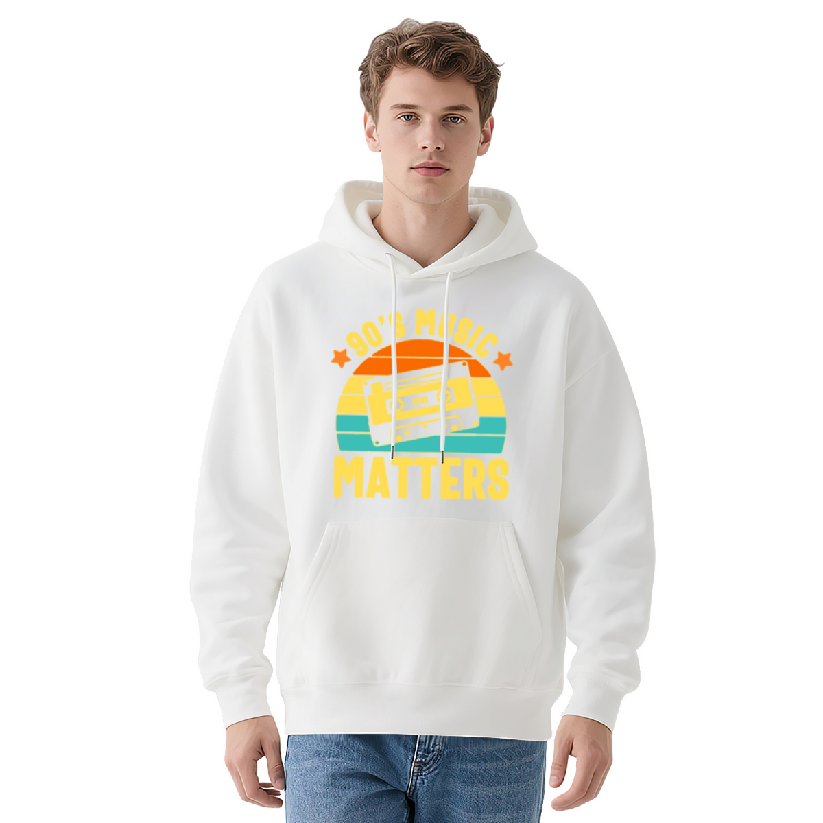 Stay Away From Toxic People Introvert Graphic Hoodie, Comfort Relax Fit