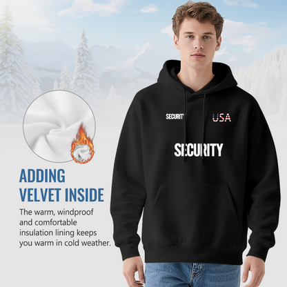 Urban Security USA Flag?Inspired Street Hoodie