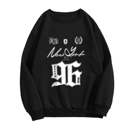 Gothic New York 96 Vintage Streetwear Crew Sweatshirt
