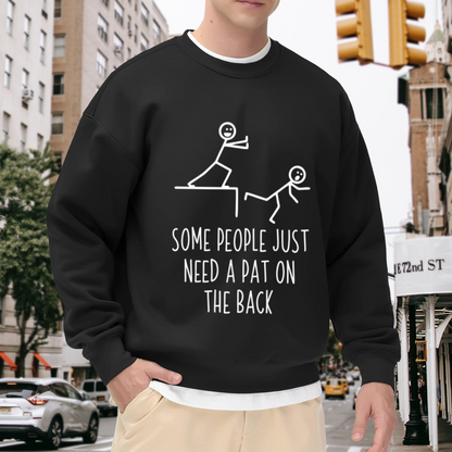 Don¡¯t Piss Off Old People Funny Senior Humor Crewneck Sweatshirt