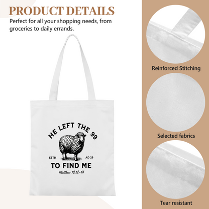 Multi Panel Adorable Cat Collage Canvas Tote | Cat Lover Large Student Handbag