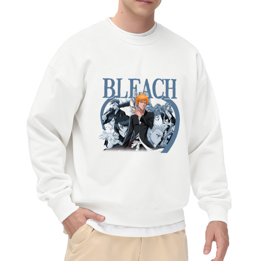 Bleach Anime Classic Manga Character Art Crew Neck Sweatshirt