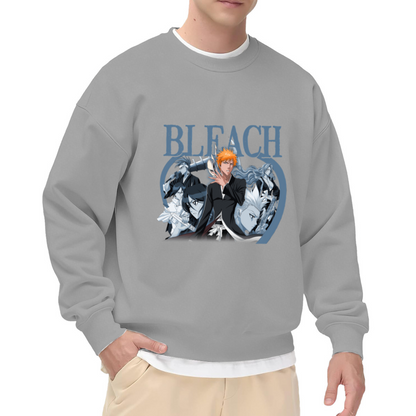 Bleach Anime Classic Manga Character Art Crew Neck Sweatshirt