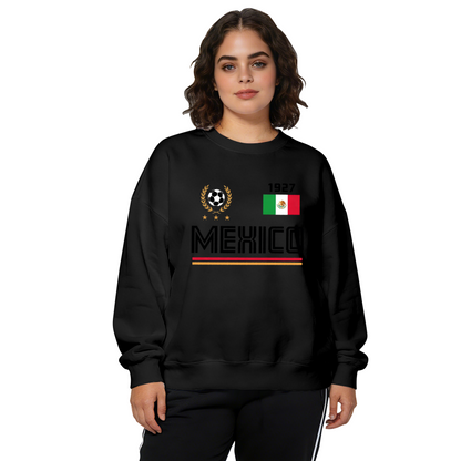 Mexico Football 1927 Sport Graphic Casual Crewneck Sweatshirt (White)