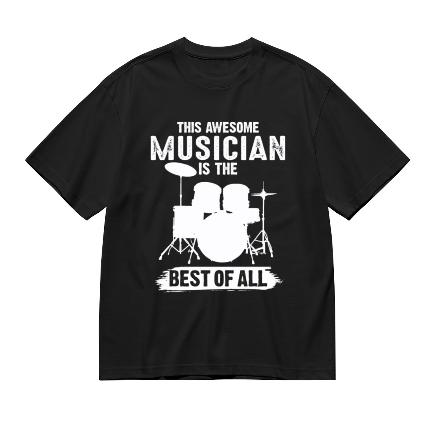 Men's Vintage Drum Kit This Awesome Musician Graphic T-Shirt