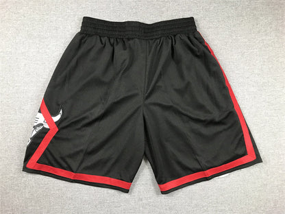 Men's Chicago Bulls Black 2023/24 Swingman City Edition Shorts1