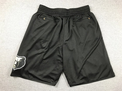 Men's Memphis Grizzlies Black 2023/24 Pocket Shorts1 City Edition